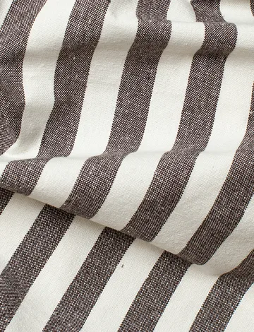 Bretagne stoffen servet 50x50 cm 4-pack - Chocolade - Himla