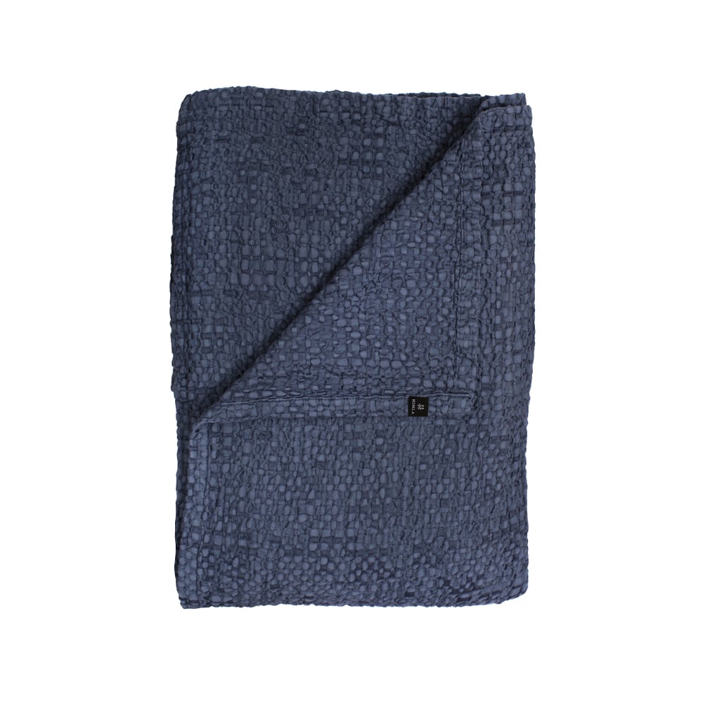 Himla Dani Sprei indigo, 260x260 cm | Scandinavisch Interieur | Bedspreien | Blauw