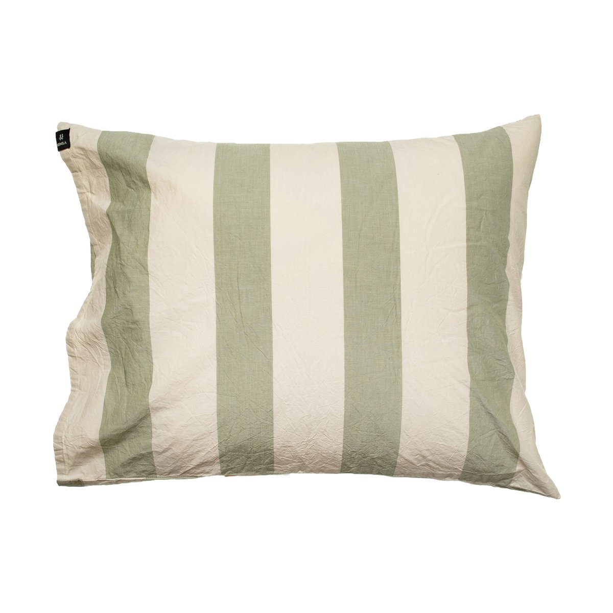 Himla Daydreamer kussensloop 50x60 cm Greenery | Scandinavisch Interieur | Kussenslopen | Zwart