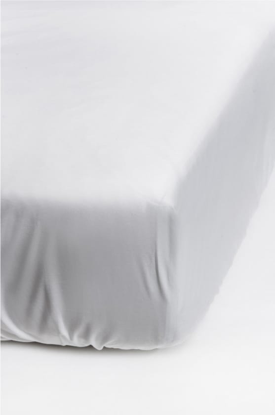 Dreamtime hoeslaken wit - 105x200 cm - Himla