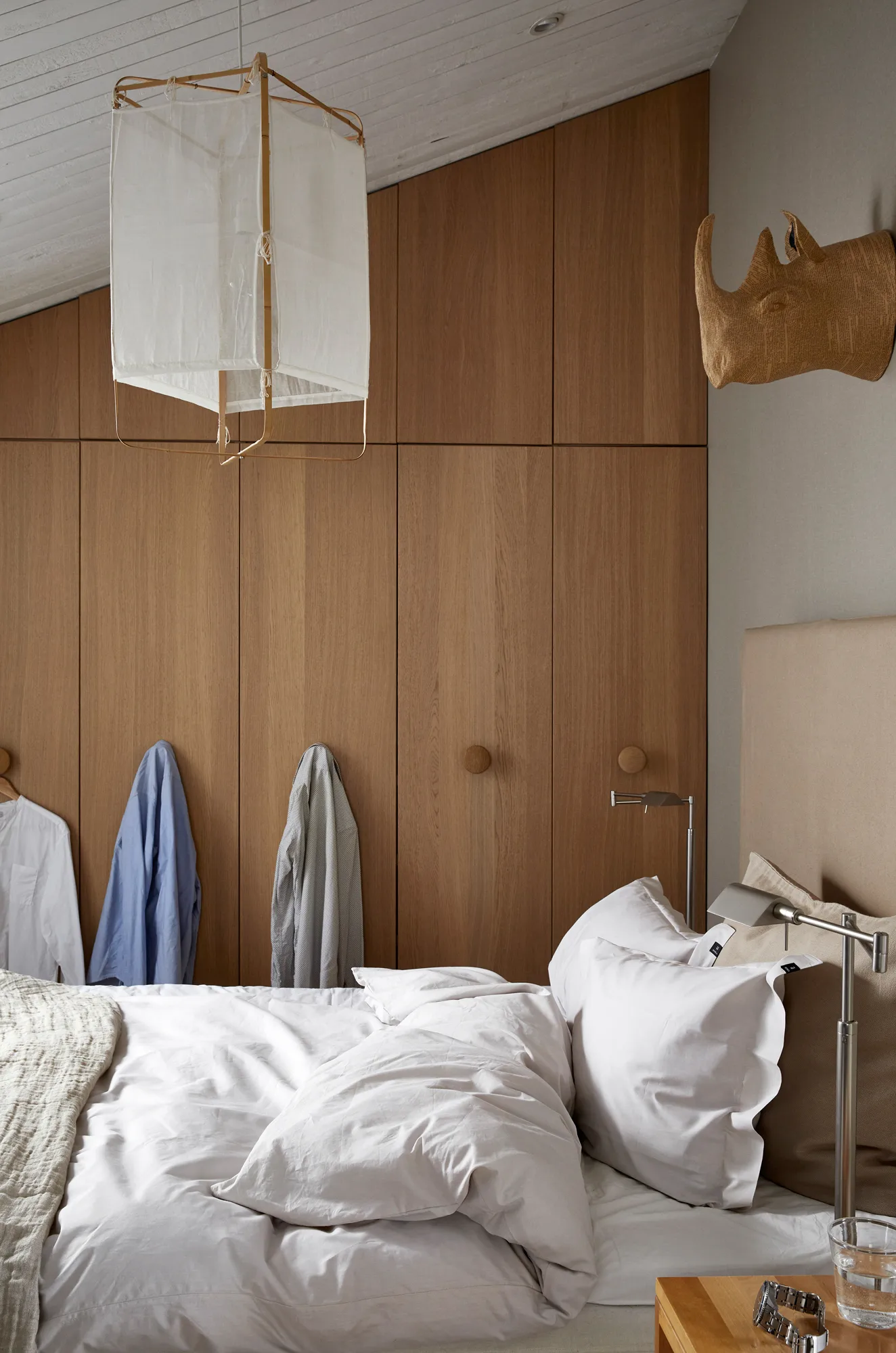 Dreamtime in vorm genaaid hoeslaken 120x200 cm, Wit Himla