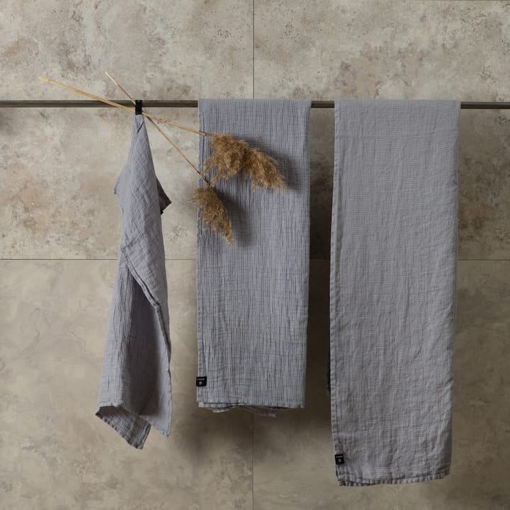 Fresh Laundry handdoek 2 stuks - silver - Himla