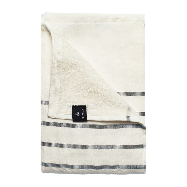 Habit handdoek indigo - 30x50 cm - Himla