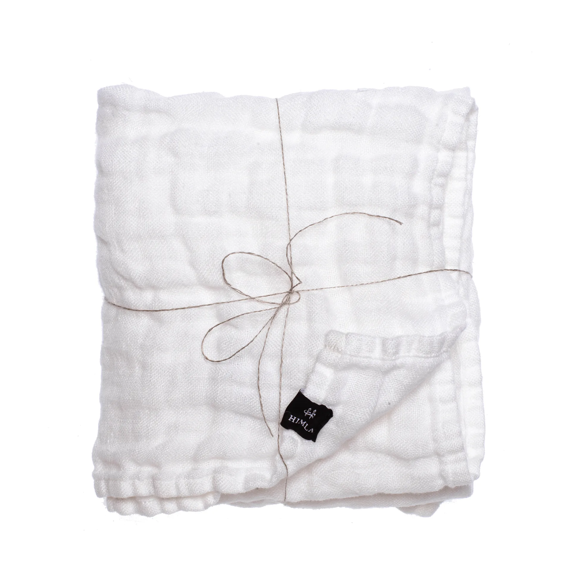 Hannelin babydeken 60x110 cm, White-white Himla