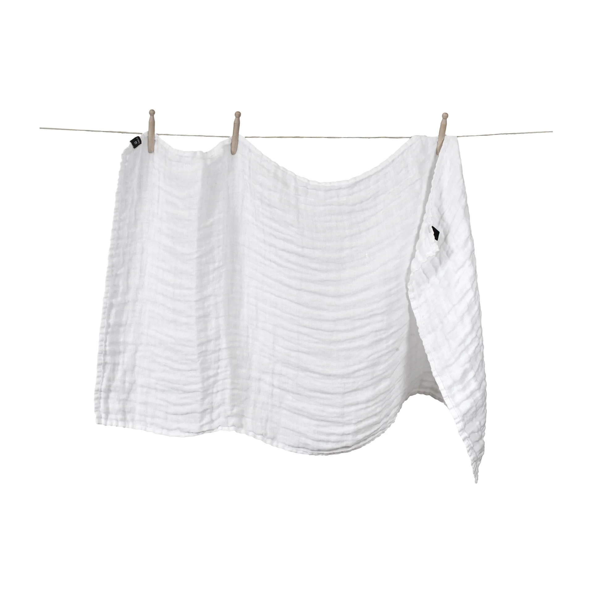 Hannelin babydeken 60x110 cm, White-white Himla
