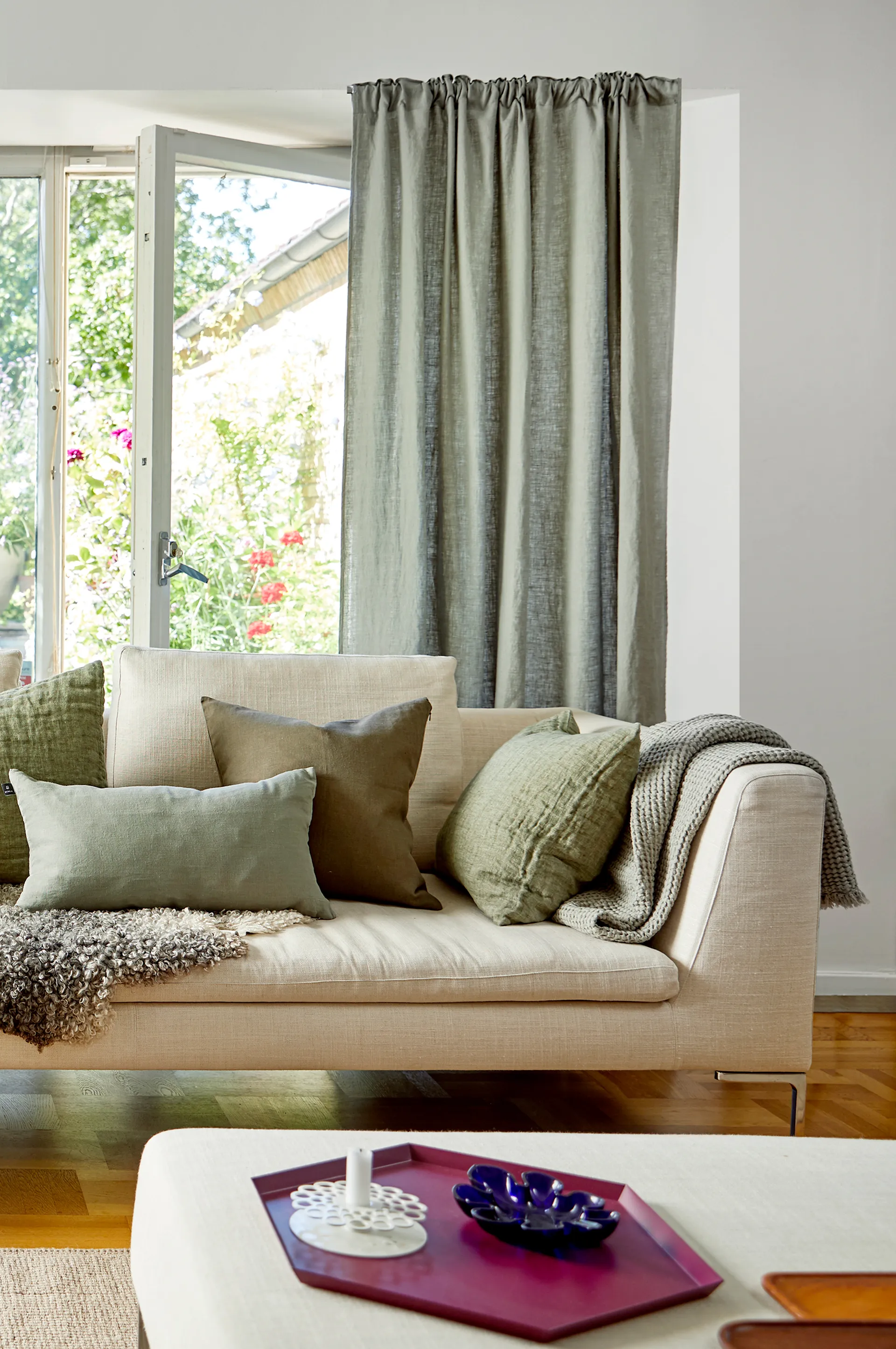 Hannelin kussenhoes 50x50 cm, Herbary Himla