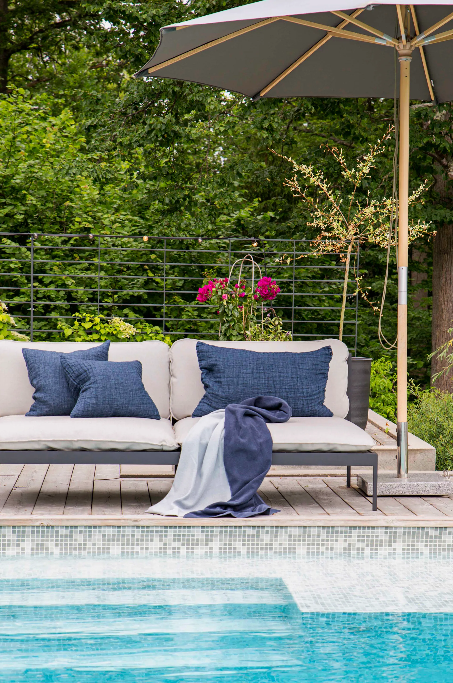 Hannelin kussenhoes 50x70 cm, Stairy night Himla