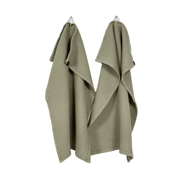 Hetty keukenhanddoek 50x70 cm 2-pack - Sage - Himla