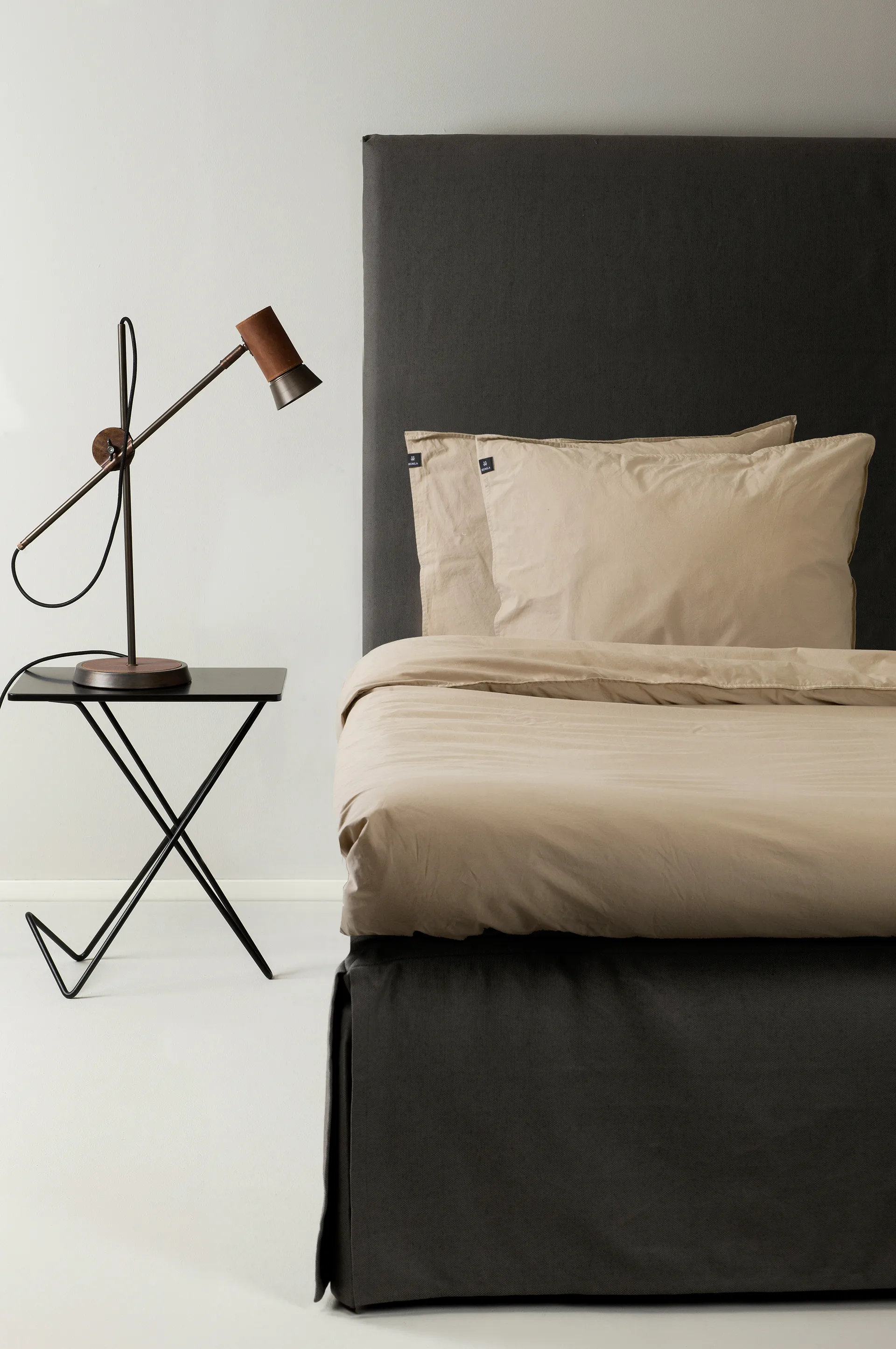 Hope Plain onderlaken 160x270 cm, Mindful Himla