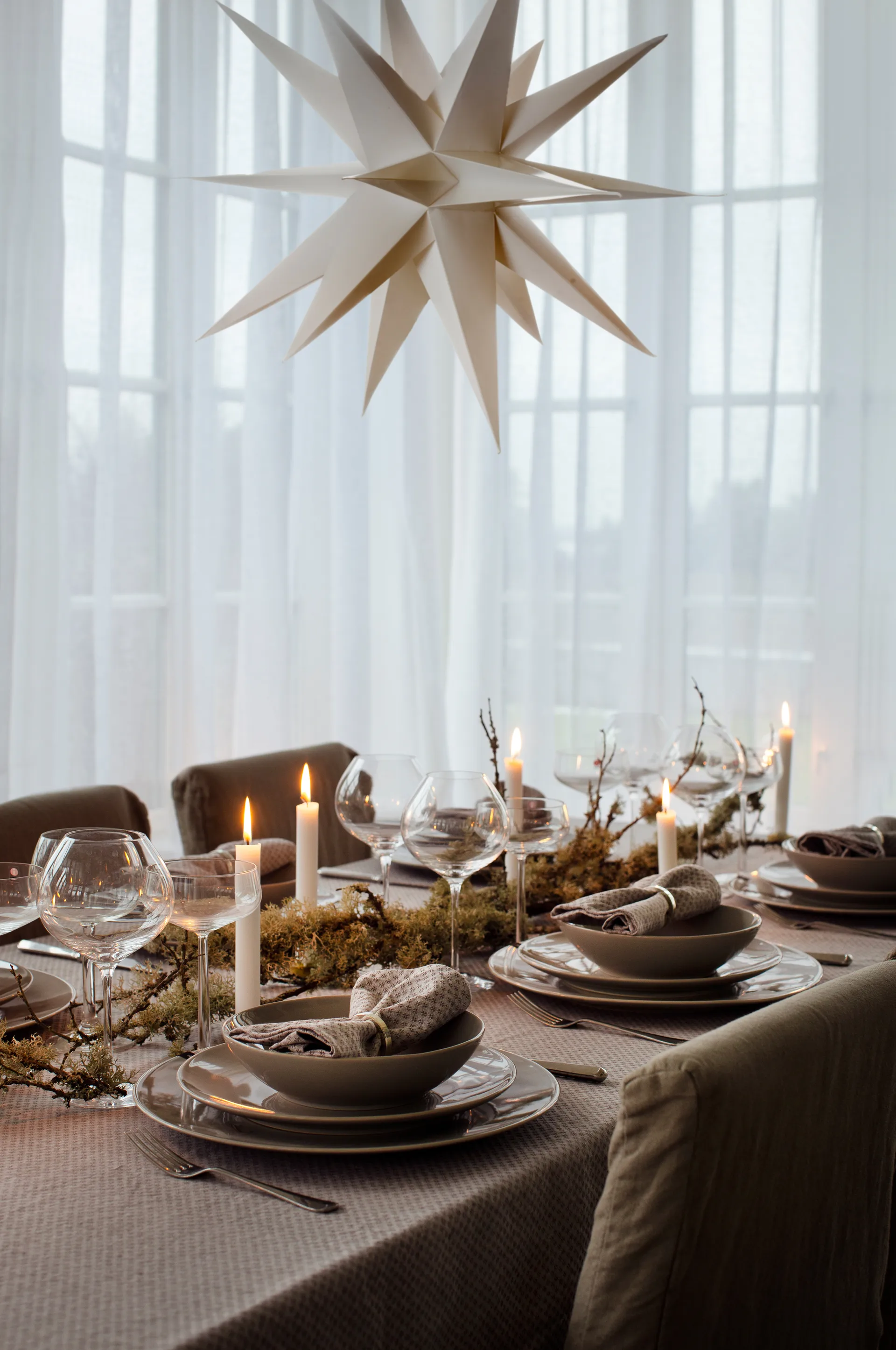 Julia servet 45x45 cm 4-pack, pewter (grijs) Himla