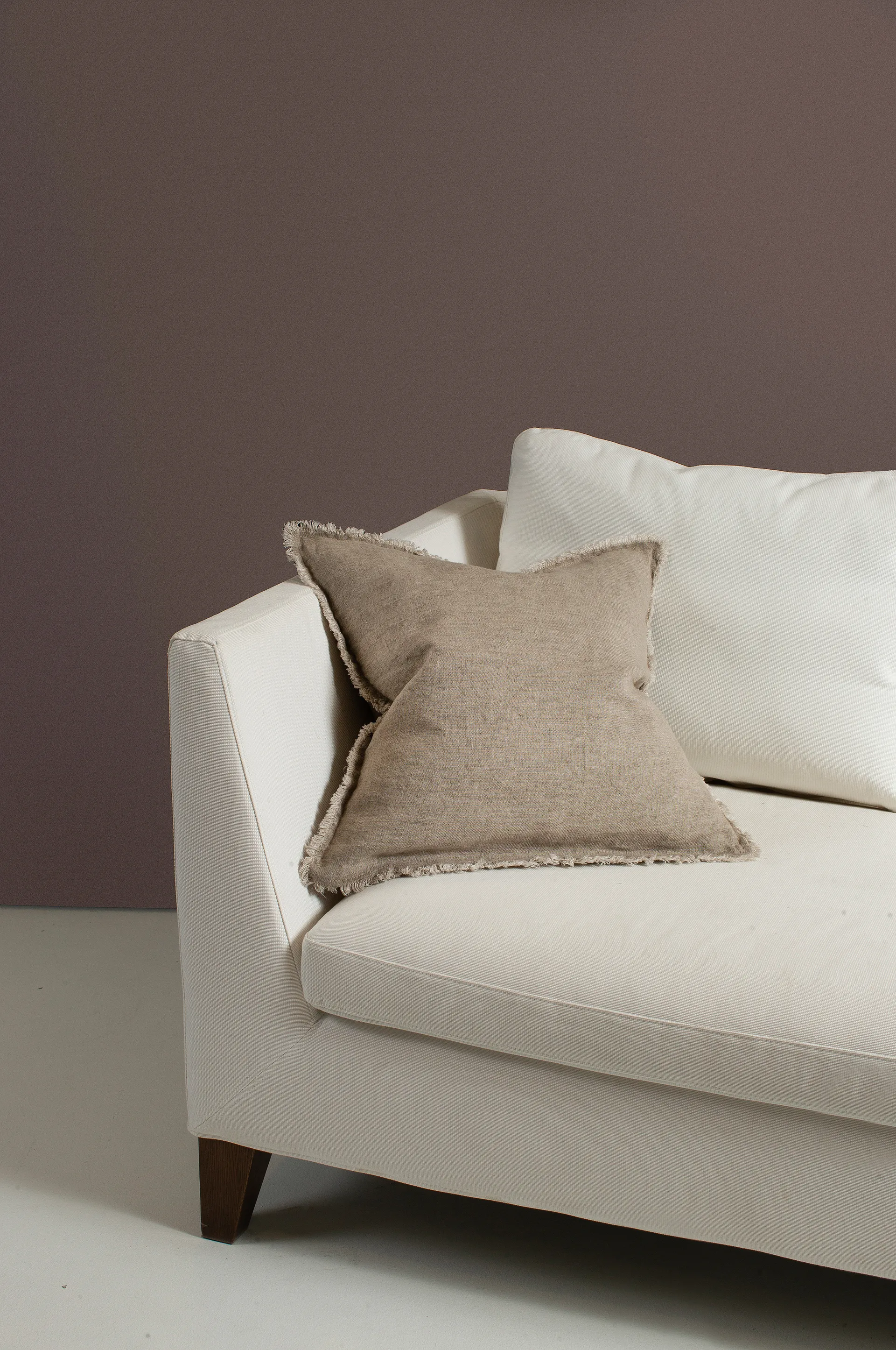 Levelin kussenhoes 50x50 cm, Natural Himla