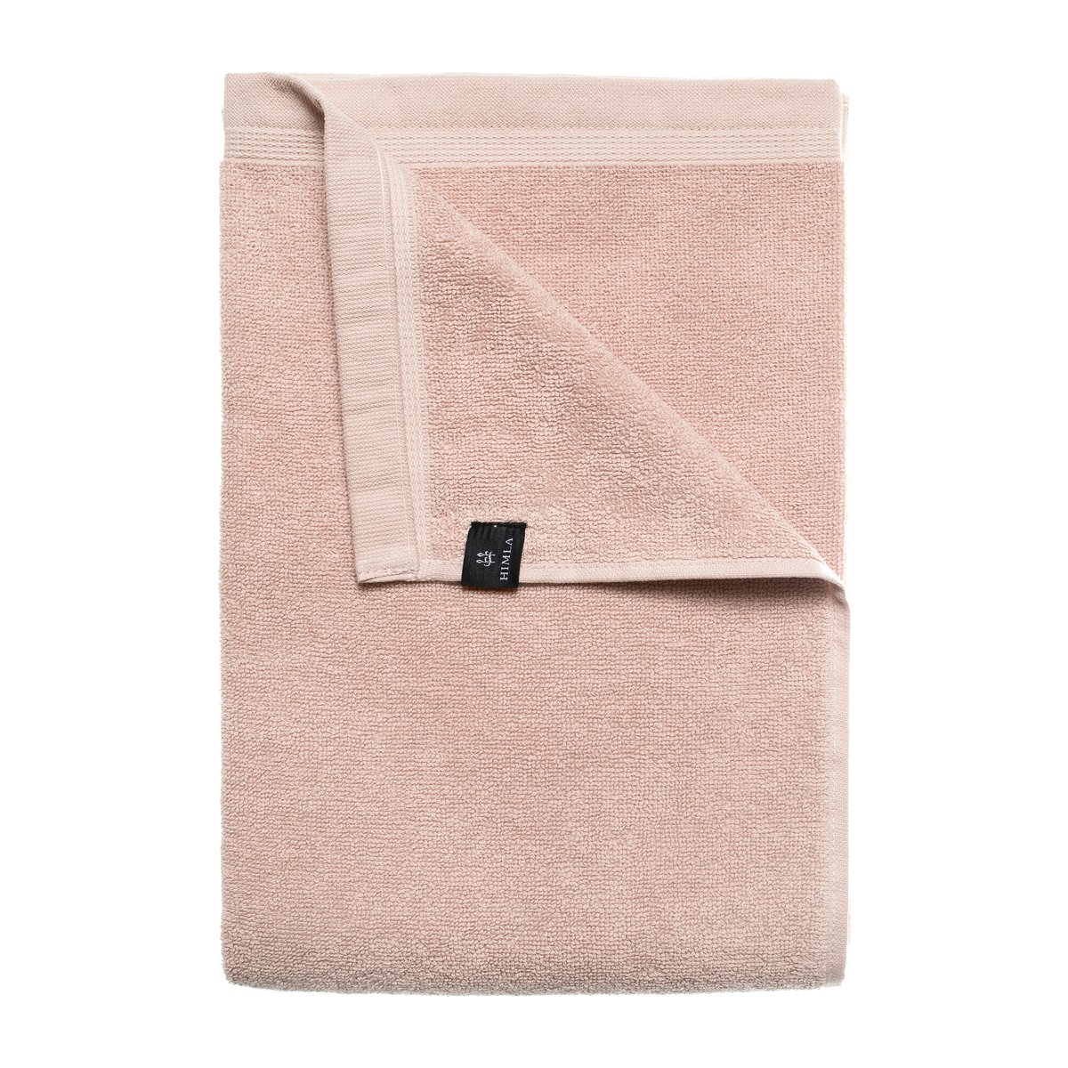 Himla Lina handdoek 30x50 cm Powder | Scandinavisch Interieur | Handdoeken | Roze