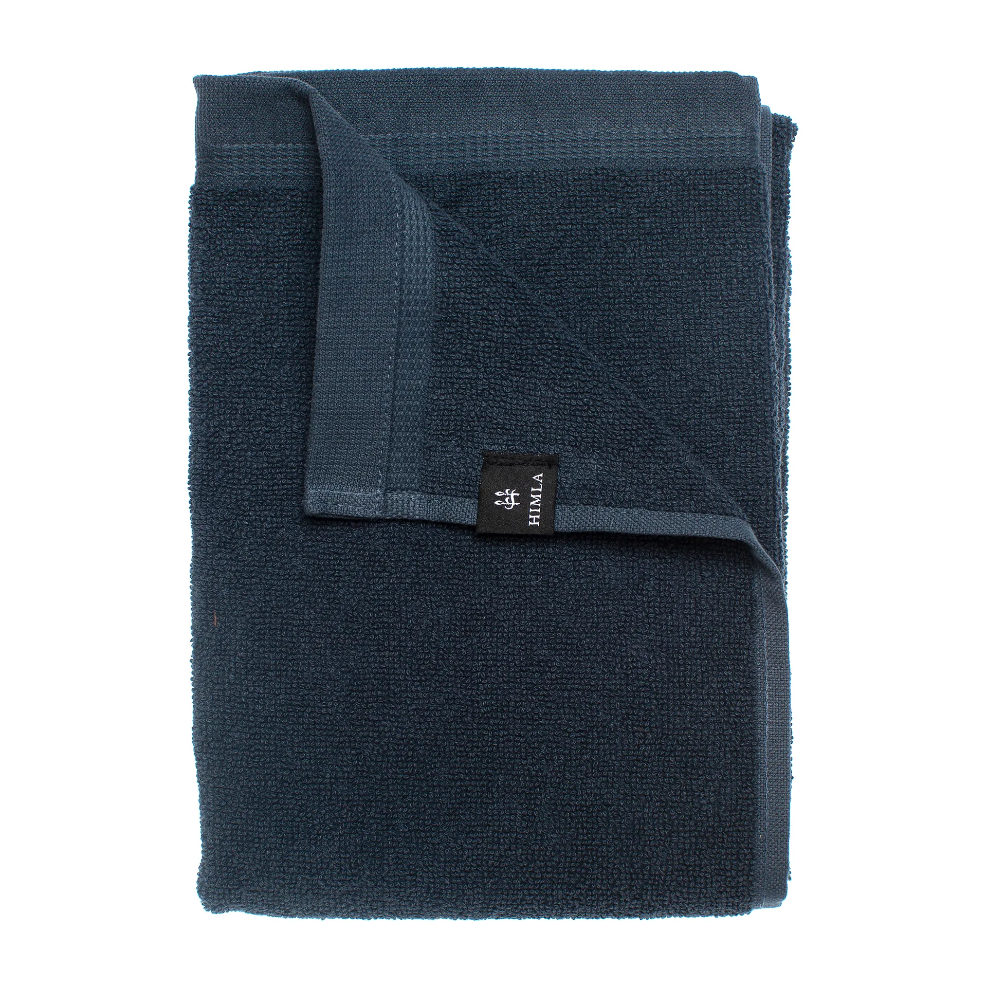 Lina handdoek indigo, 50x70 cm Himla