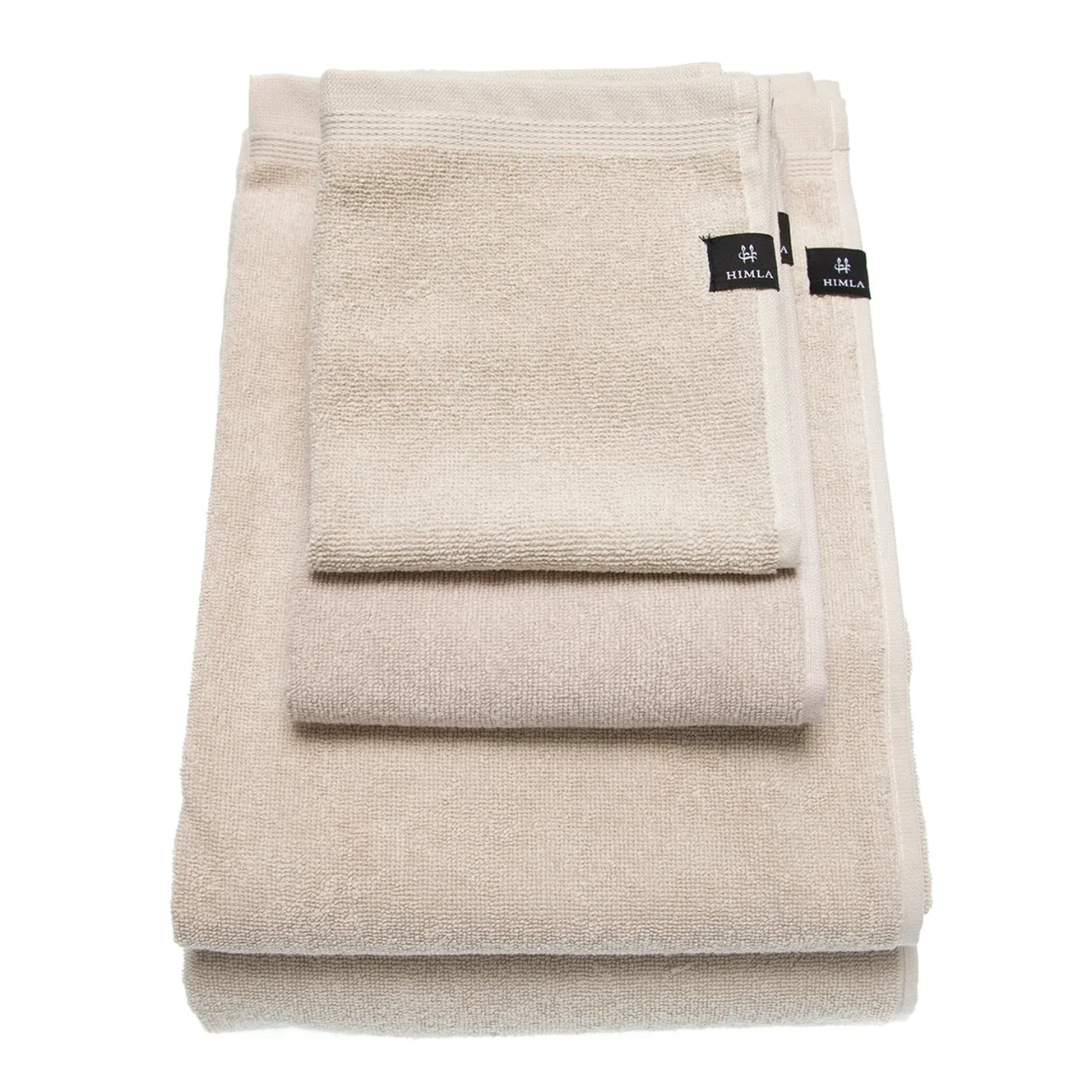 Lina handdoek mother of pearl, 50x70 cm Himla