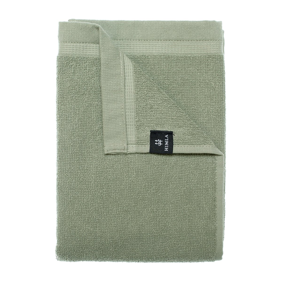 Himla Lina handdoek sage 100x150 cm | Scandinavisch Interieur | Badhanddoeken | Groen