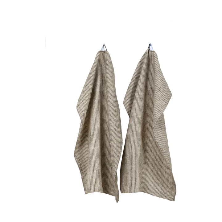 Linus keukenhanddoek 50x70 cm 2-pack
 - Kohl-natural - Himla