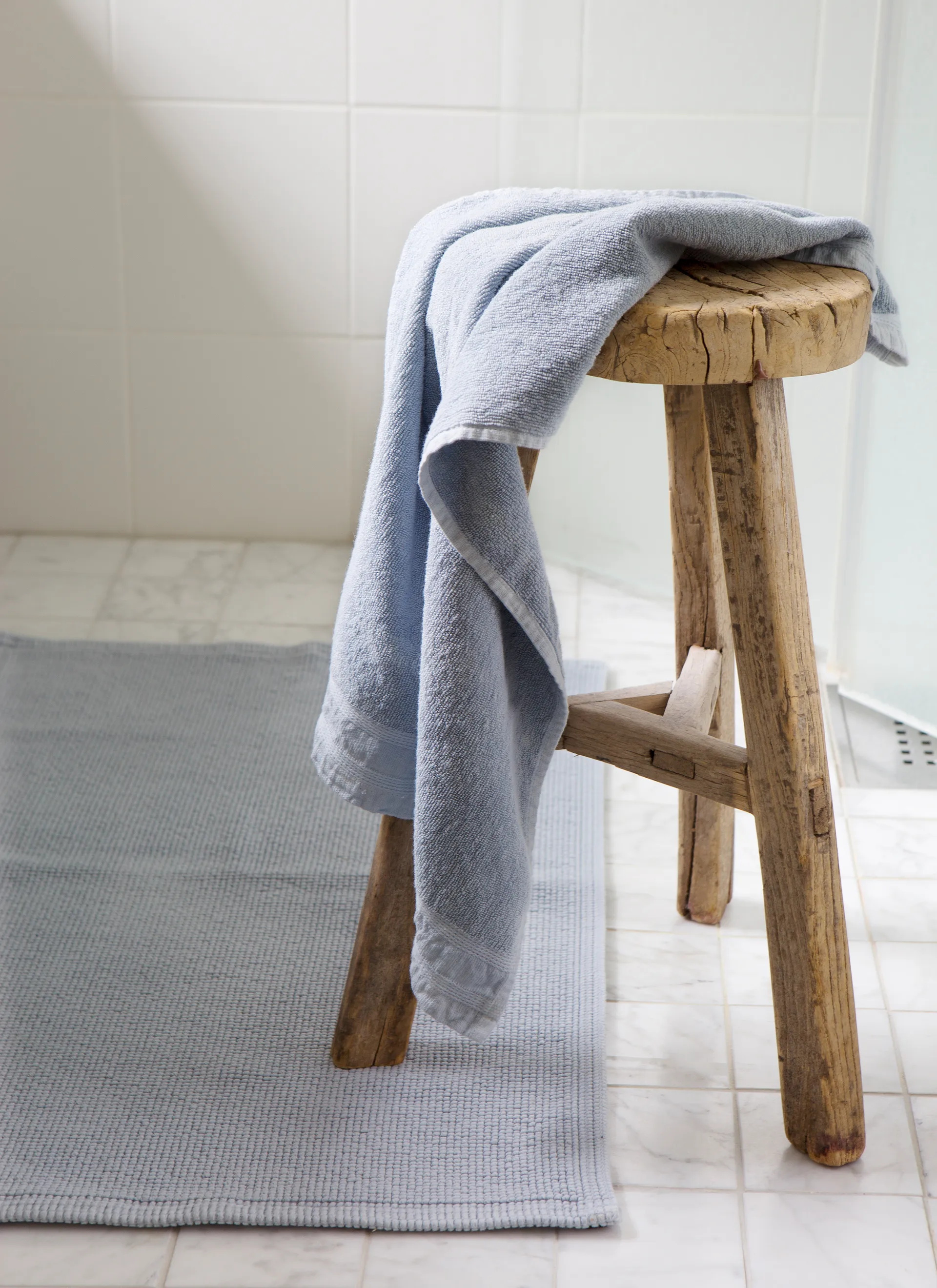 Love badmat 70x110 cm, Cool (blauw) Himla