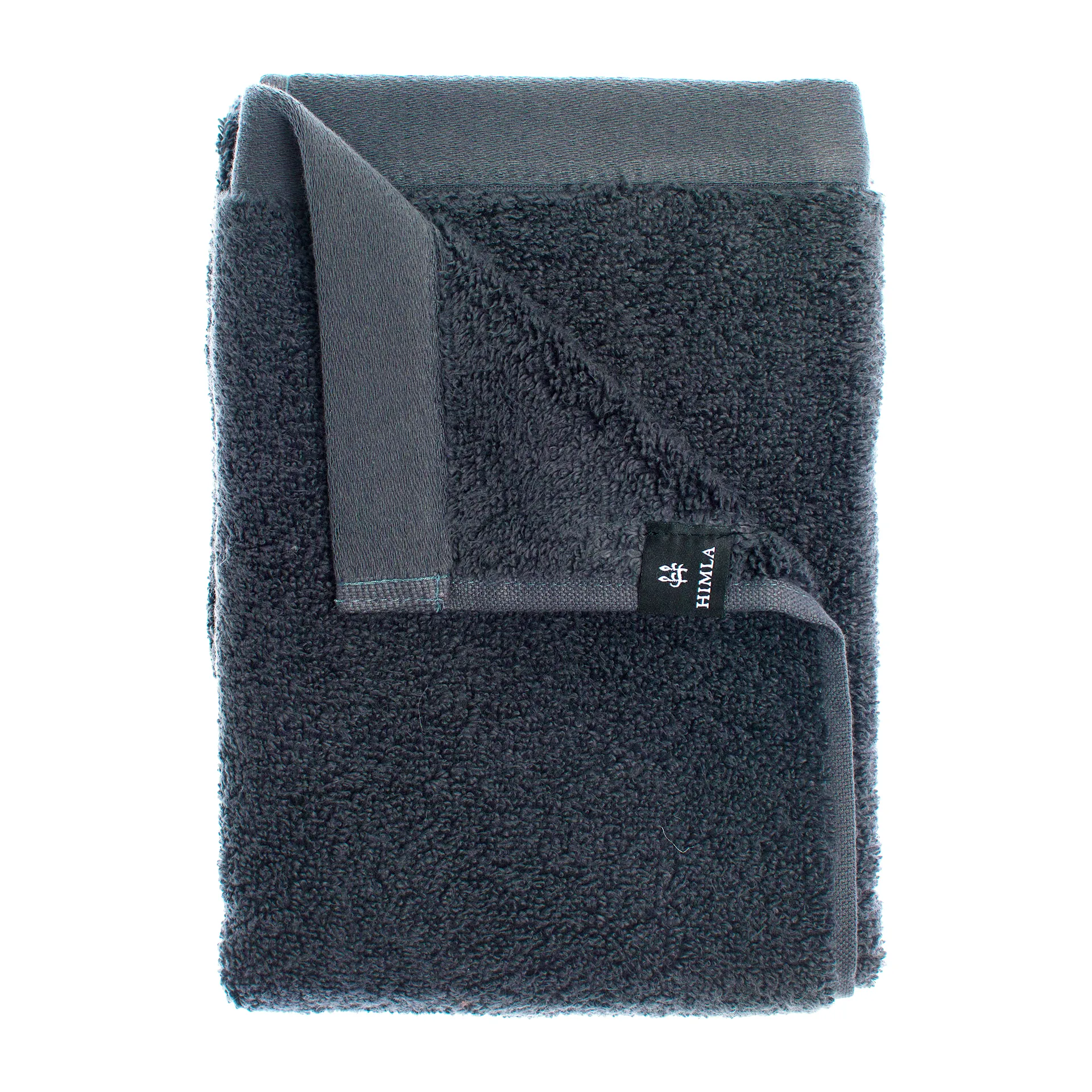 Maxime biologische handdoek blue shadow, 30x50 cm Himla
