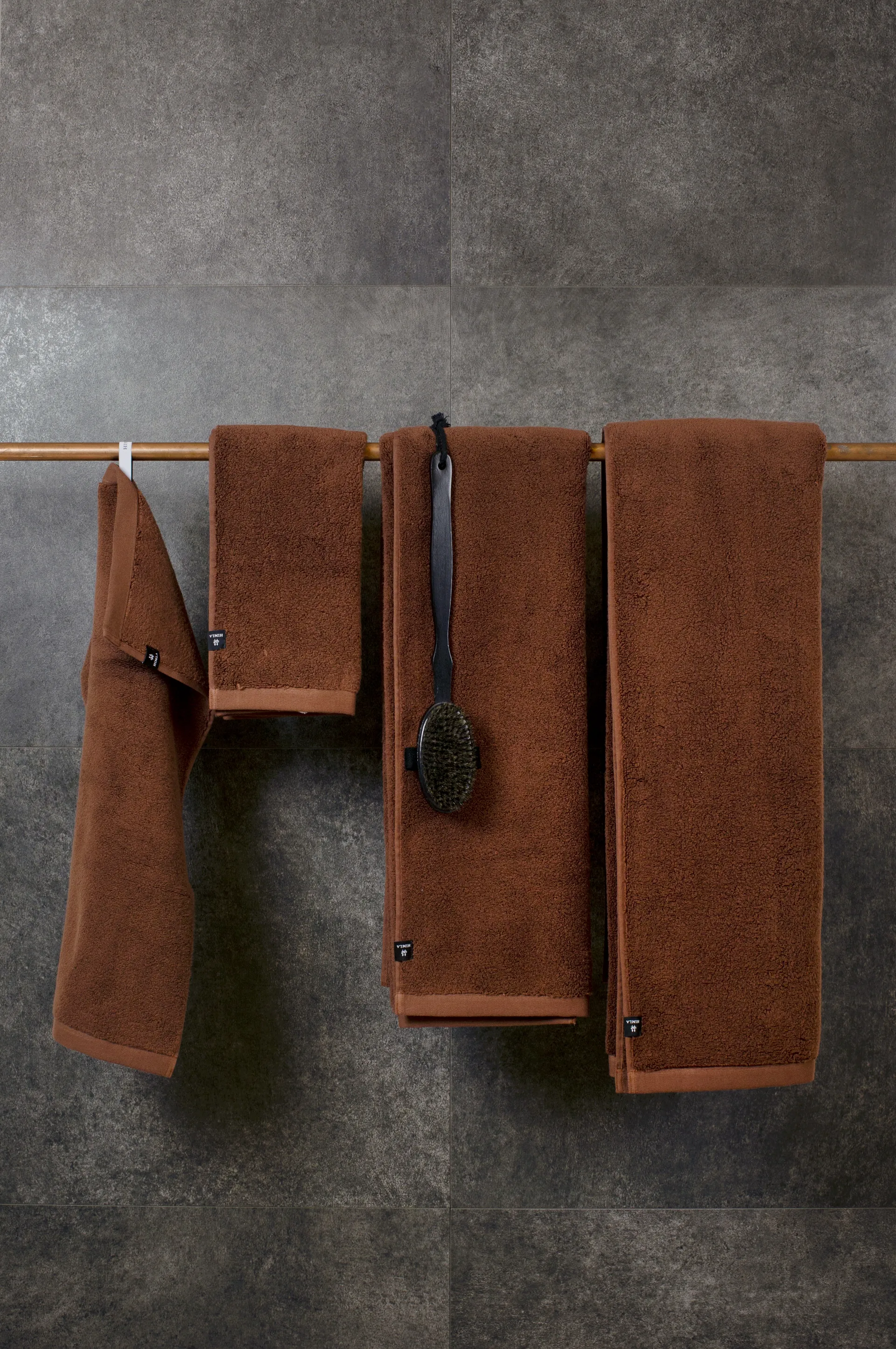 Maxime ecologische handdoek rustique, 70x140 cm Himla