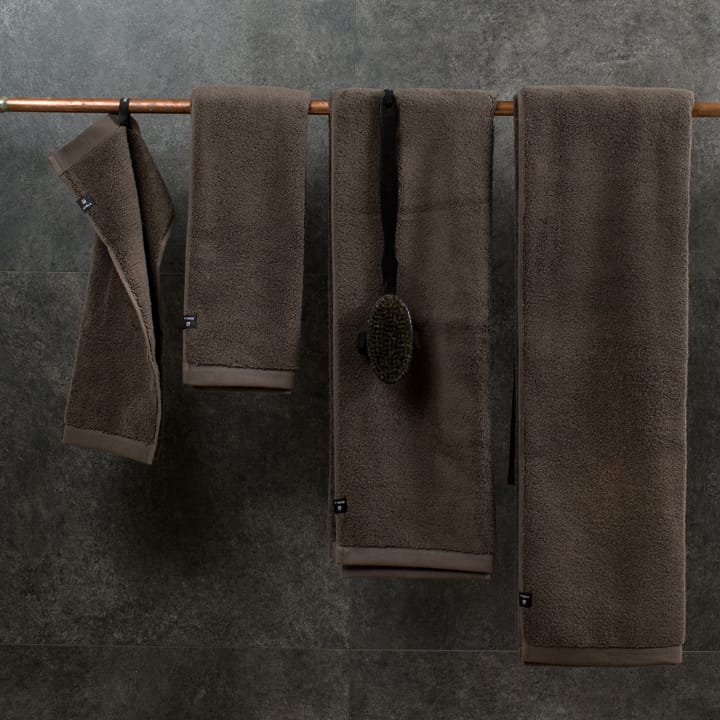 Maxime handdoek brownie - 30x50 cm - Himla