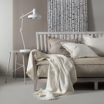 Merlin plaid van linnen 130x170 cm - Off-white (wit) - Himla