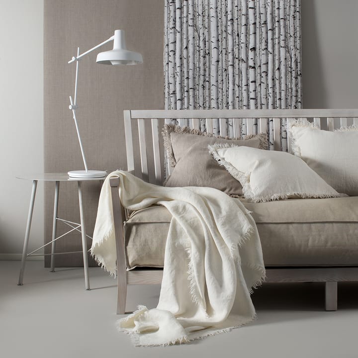 Merlin plaid van linnen 130x170 cm, Off-white (wit) Himla