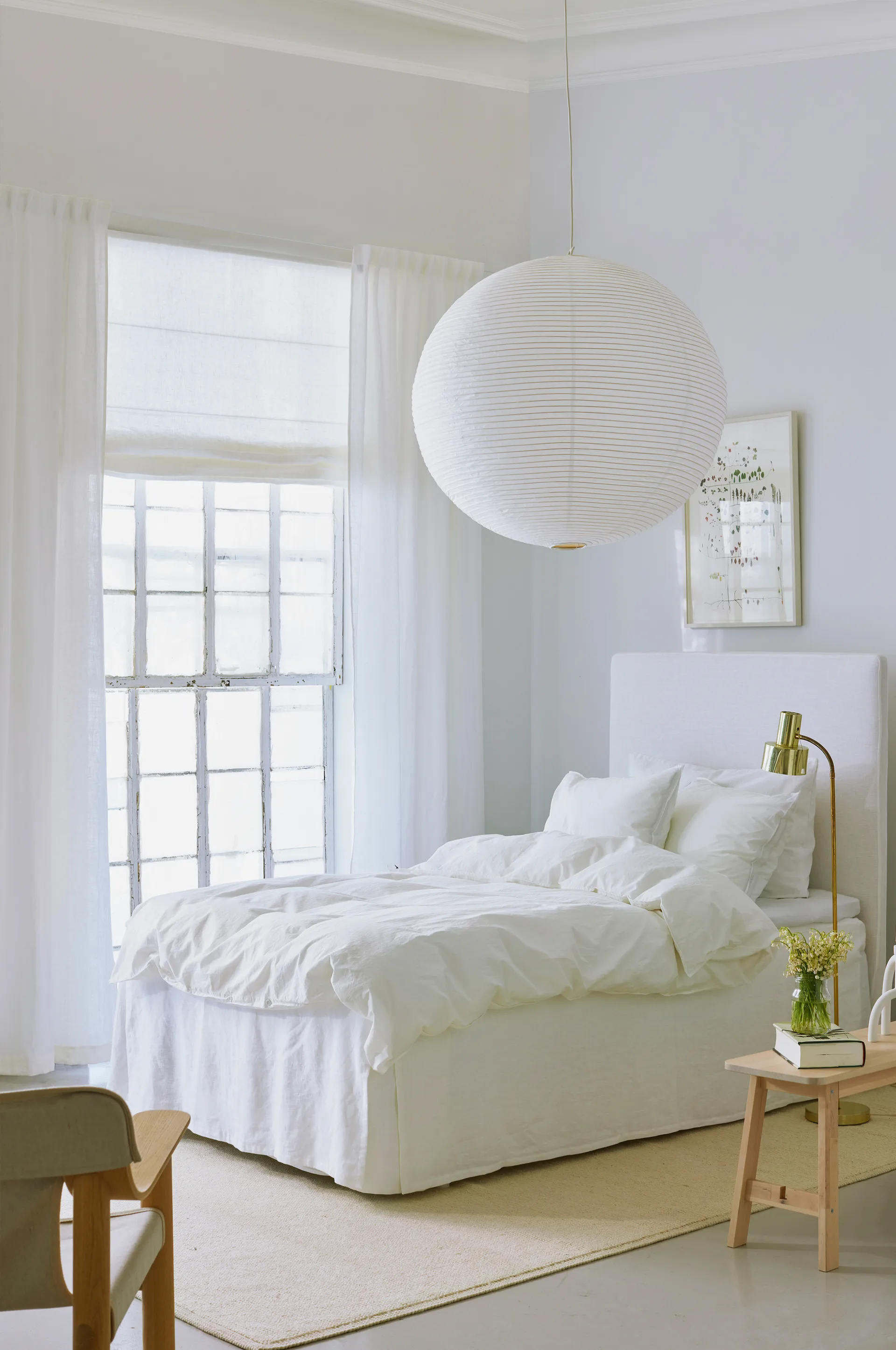 Miramar vouwgordijn 160x180 cm, White Himla