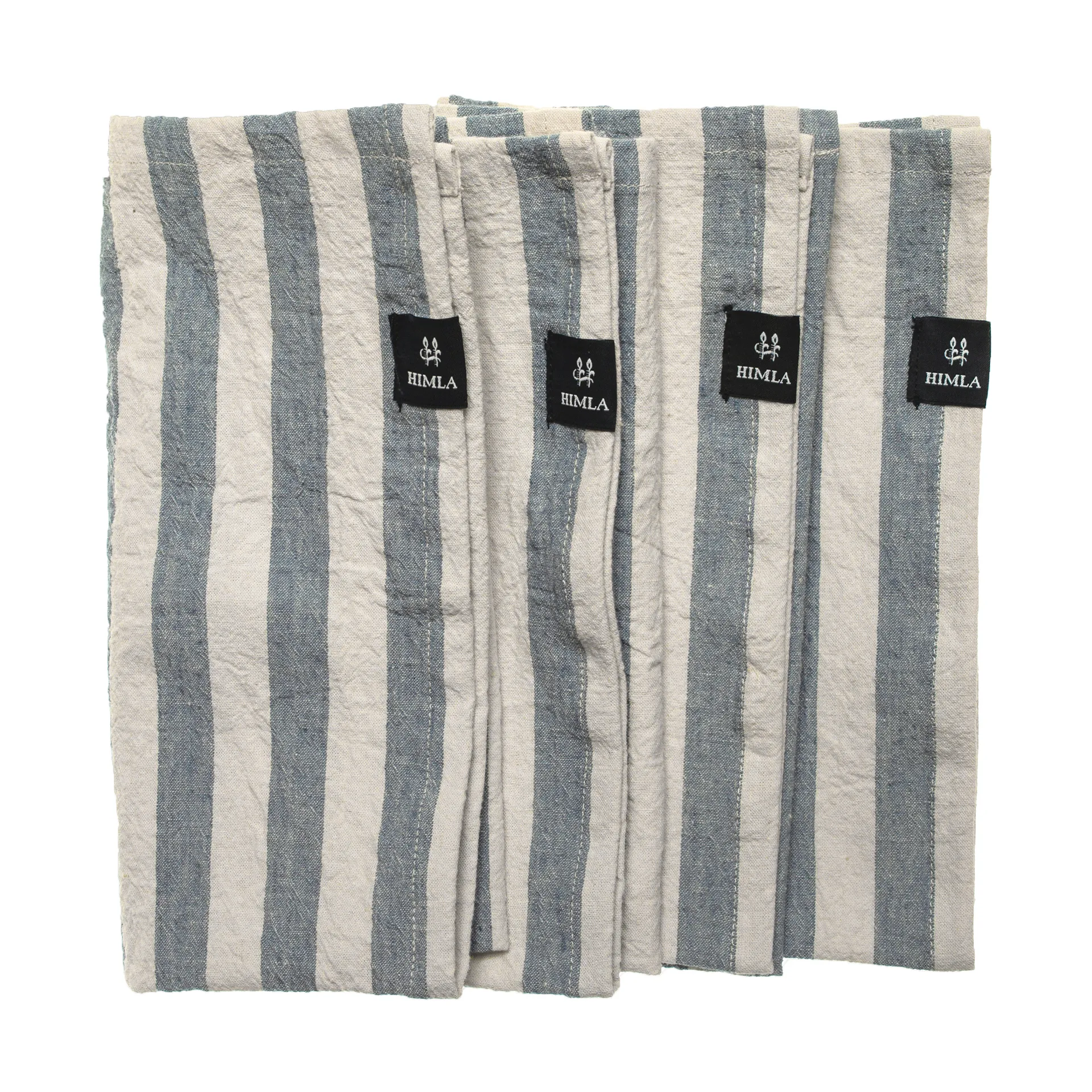 Riviera stoffen servet 45x45 cm 4-pack, Azur Himla
