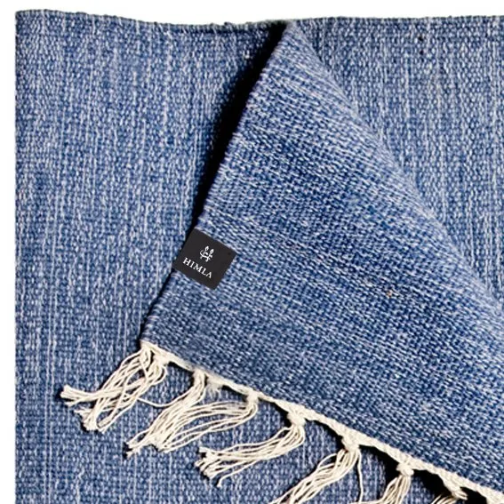 Särö vloerkleed denim, 80 x 150 cm. Himla