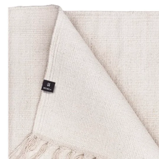 Särö vloerkleed off-white (wit), 140 x 200 cm Himla