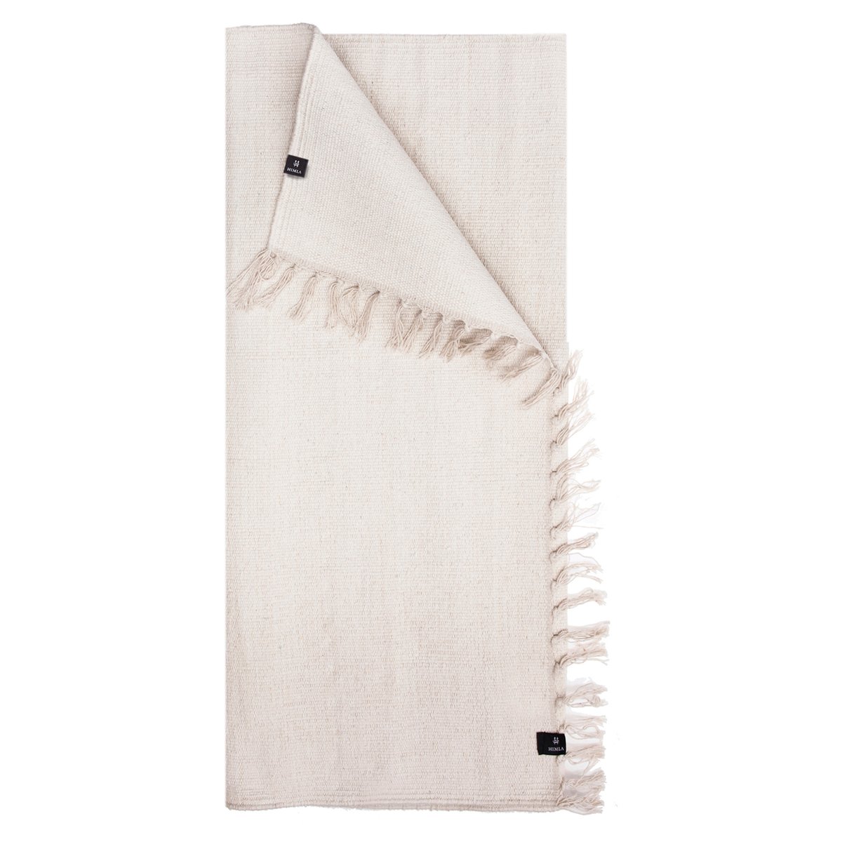 Himla Särö vloerkleed off-white (wit) 200x300 cm | Scandinavisch Interieur | Geweven katoenen vloerkleden | Wit