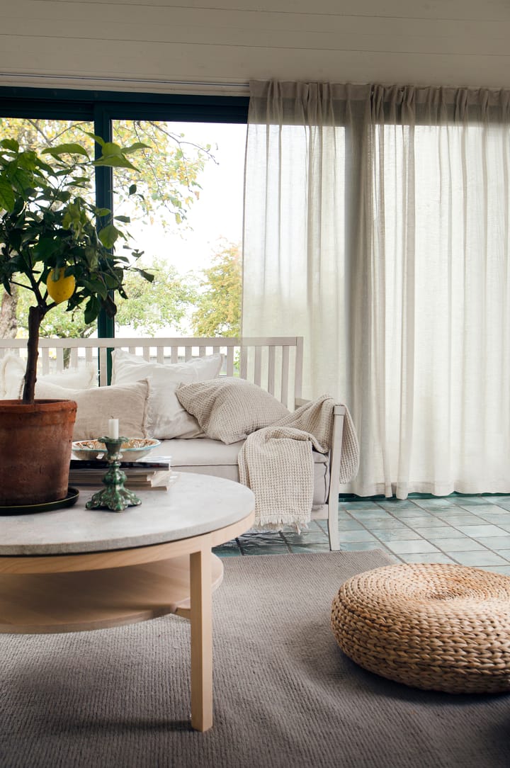 Skylight gordijn met plooiband 280x290 cm, Oatmeal Himla