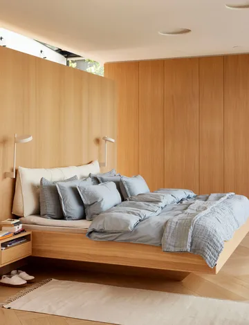 Soul dekbedovertrek - Cloudy sky, 240x220 cm - Himla