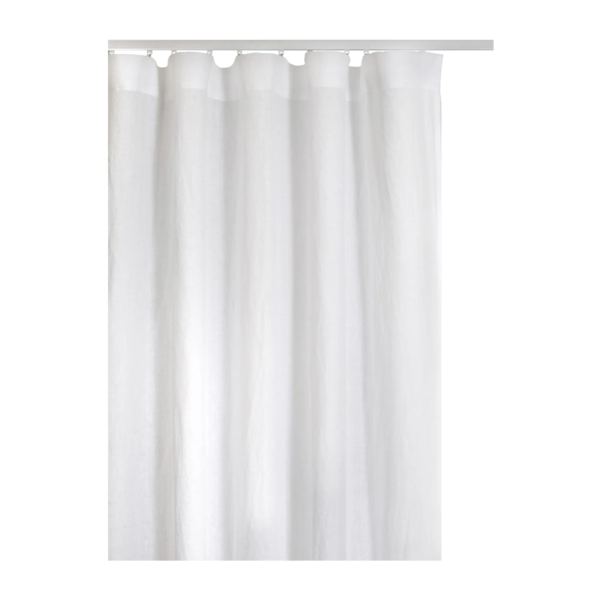 Springtime gordijn met plooiband 136x250 cm, White Himla