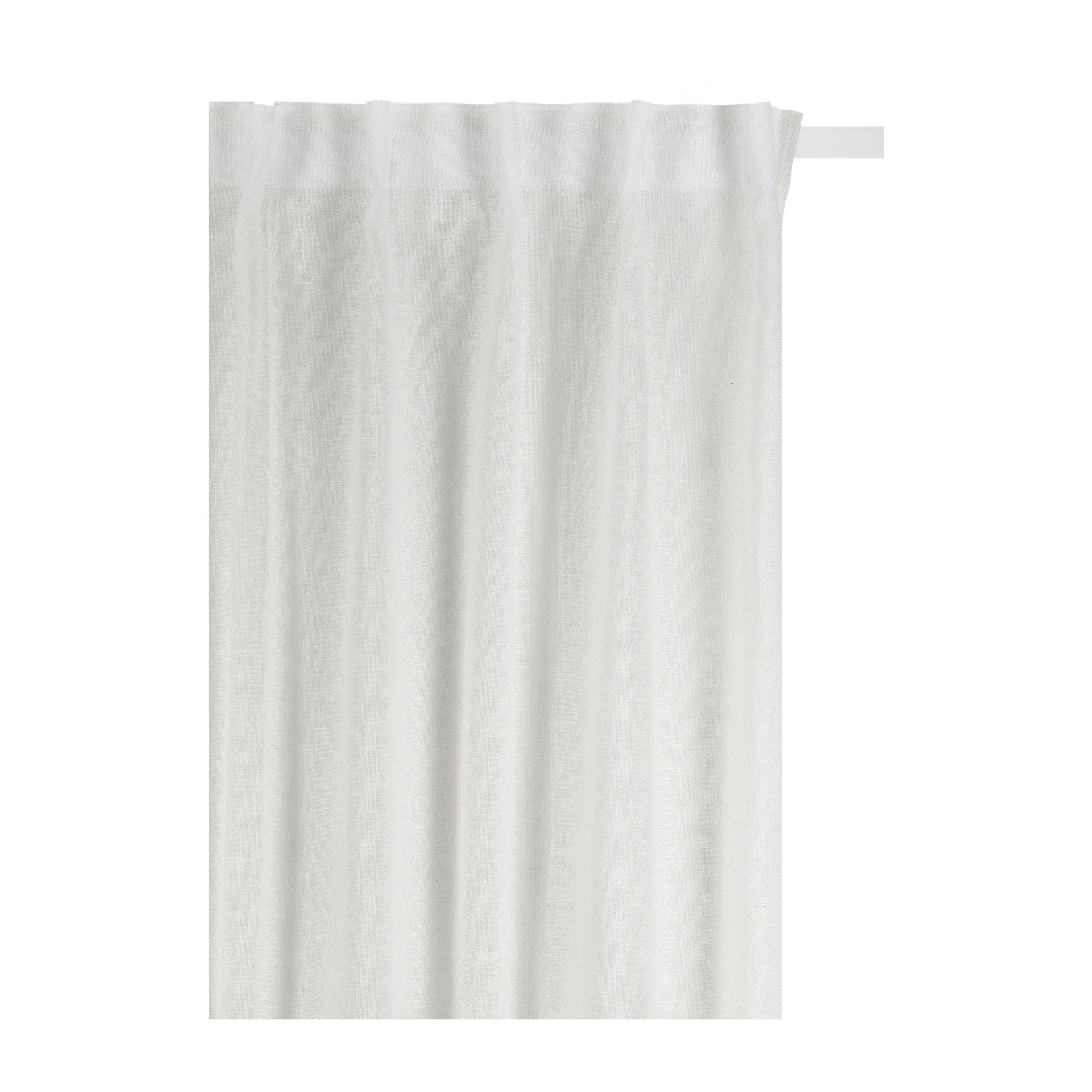 Sunnanvind gordijn met plooiband 150x250 cm, White Himla