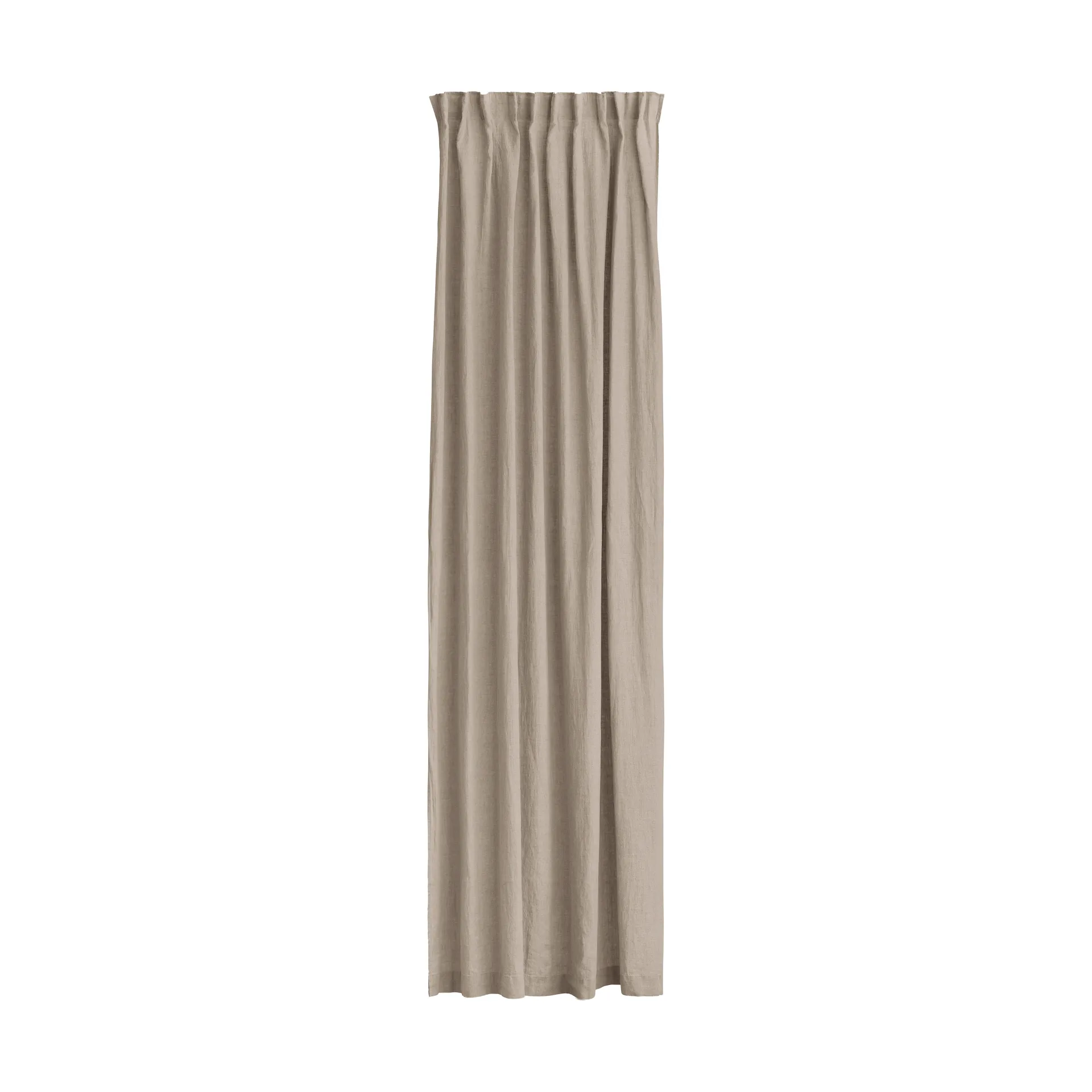 Sunrise gordijn met plooiband 140x290 cm, Vintage (grijs) Himla