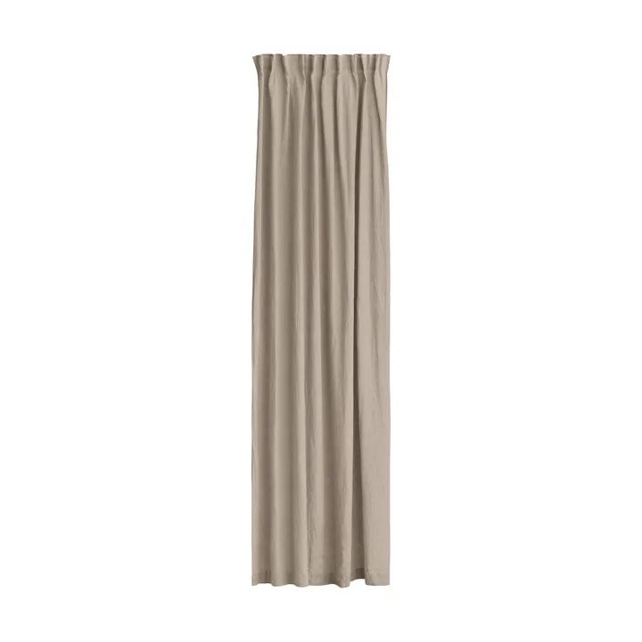 Sunrise gordijn met plooiband 140x290 cm - Vintage (grijs) - Himla