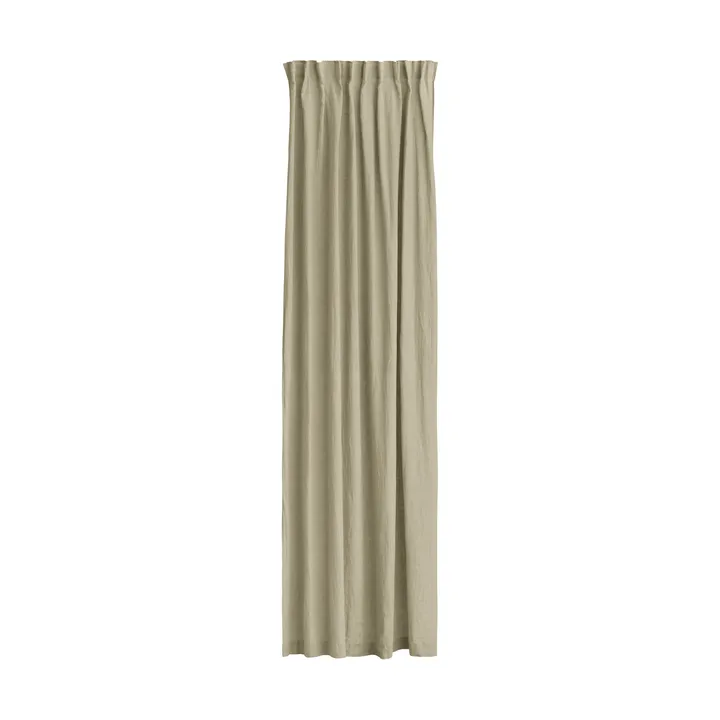 Sunrise gordijn met plooiband 280x290 cm - Organic (groen) - Himla