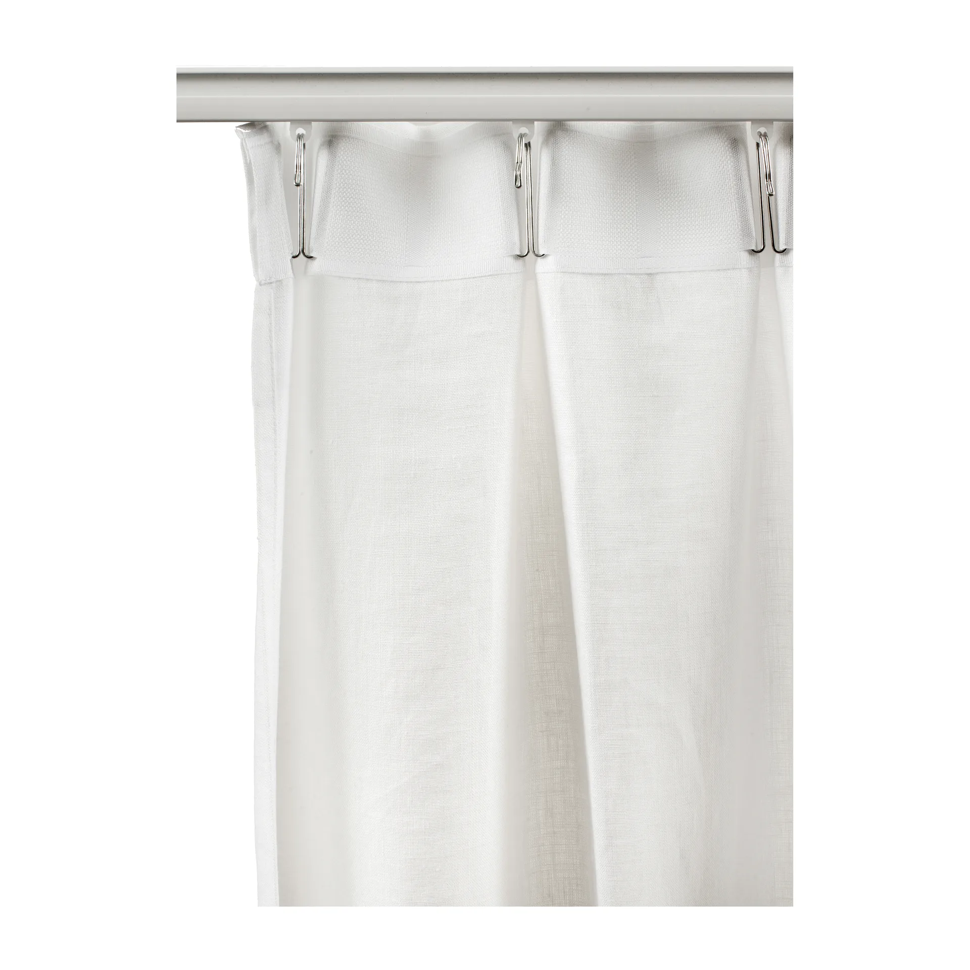 Sunshine gordijn met plooiband 140x250 cm, Ash (grijs) Himla