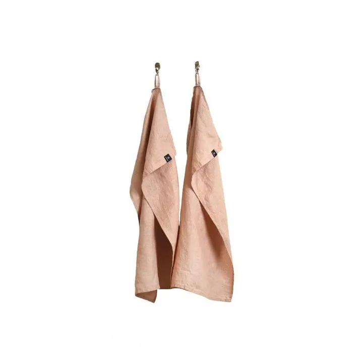 Sunshine keukendoek 50x70 cm 2-pack - Nude - Himla
