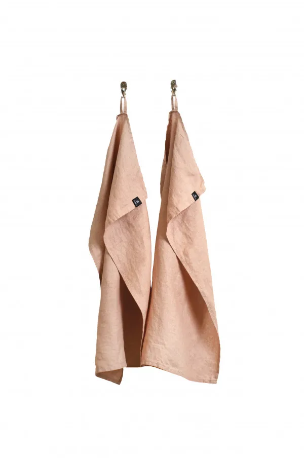 Sunshine keukendoek 50x70 cm 2-pack, Nude Himla
