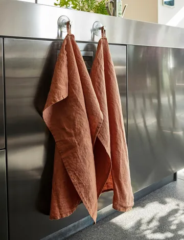 Sunshine keukenhanddoek 2-pack - Grounded, 50x70 cm - Himla