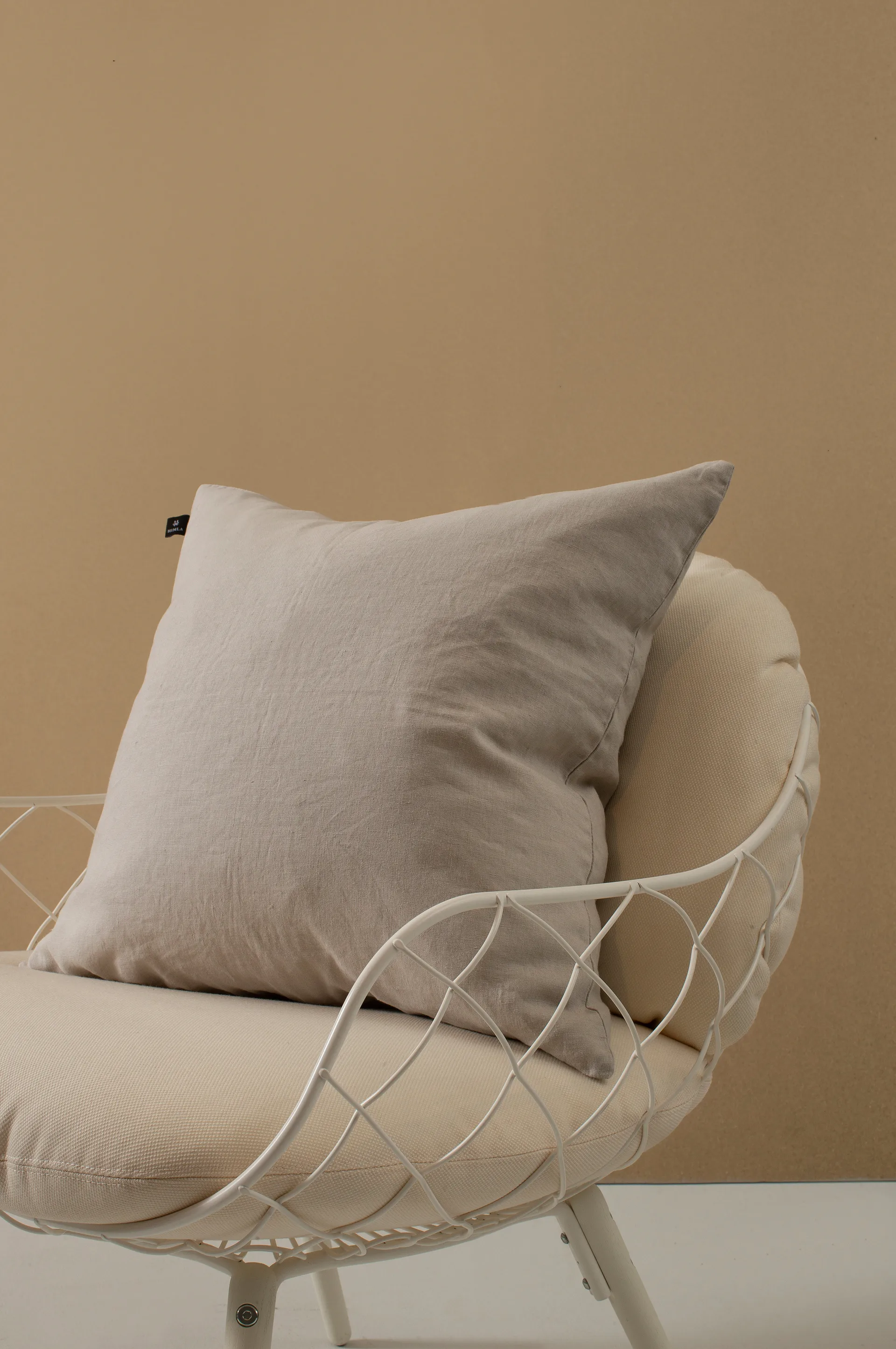 Sunshine kussenhoes 50x50 cm, Ash (grijs) Himla