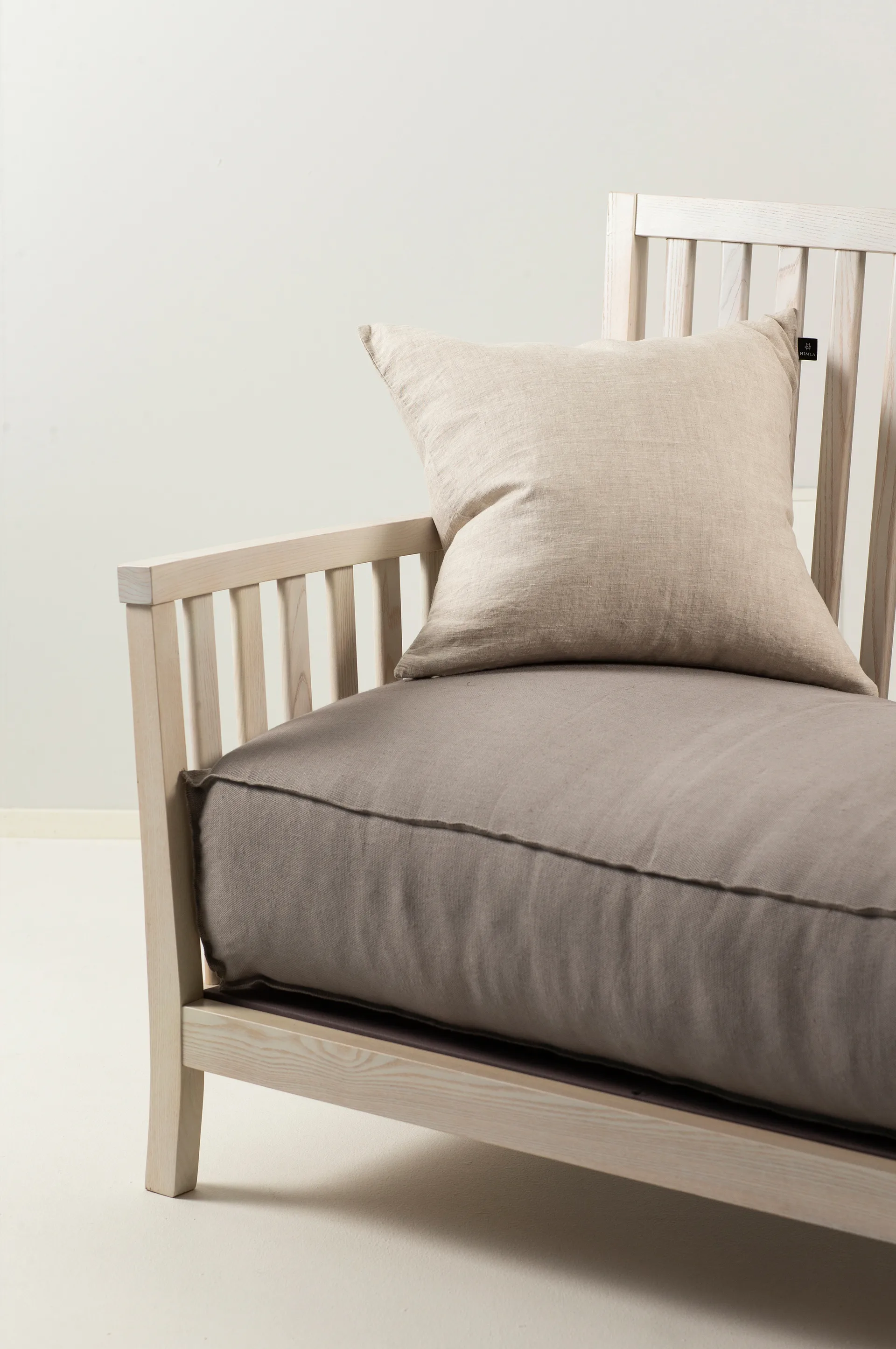 Sunshine kussenhoes 50x50 cm, Oatmeal (natuur) Himla