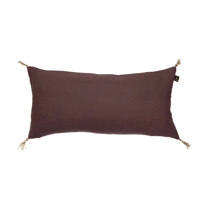 Sunshine kussenhoes - Burgundy (rood), 30x60 cm - Himla
