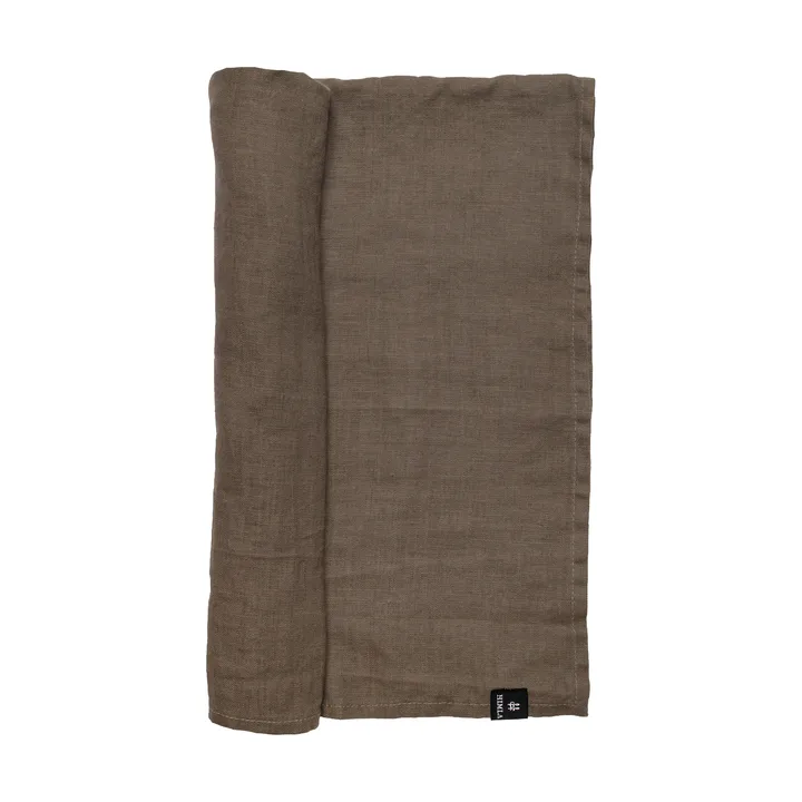 Sunshine loper 50x145 cm - Koffie - Himla