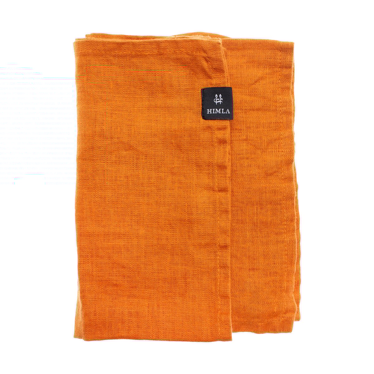 Himla Sunshine servet 4-pack Bitter orange | Scandinavisch Interieur | Linnen & katoenen servetten | Oranje