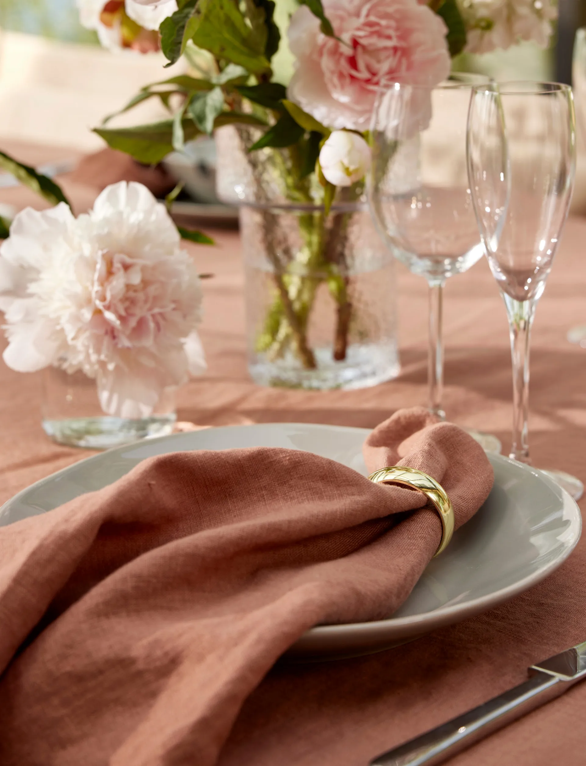 Sunshine servet 4-pack, Grounded, 45x45 cm Himla