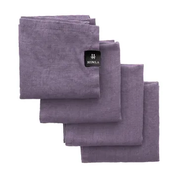 Sunshine servet 4-pack - Lavendel - Himla