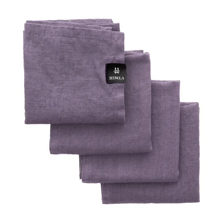 Sunshine servet 4-pack - Lavendel - Himla